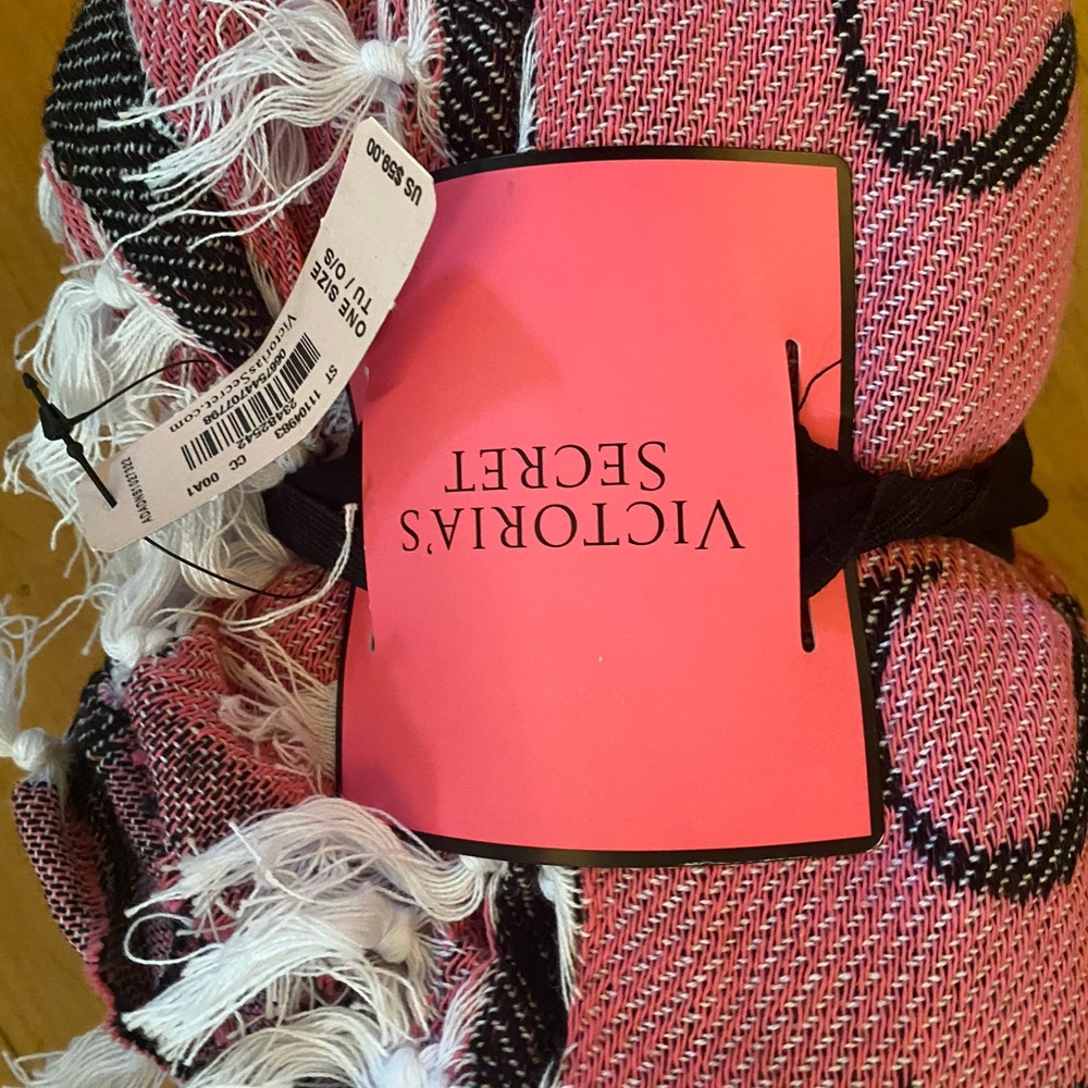 Victoria’s Secret beach throw blanket with tassels